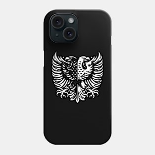 2 heads eagle Phone Case