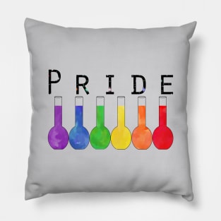 Proud to Be a Scientist 🏳️‍🌈 || Special for LGBT+ Scientists Pillow