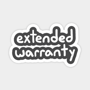 Extended Warranty Magnet