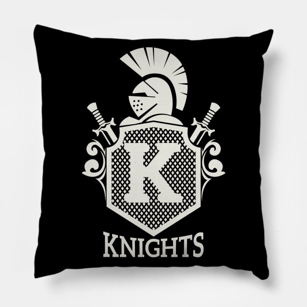 Knights and swords Pillow by Choulous79