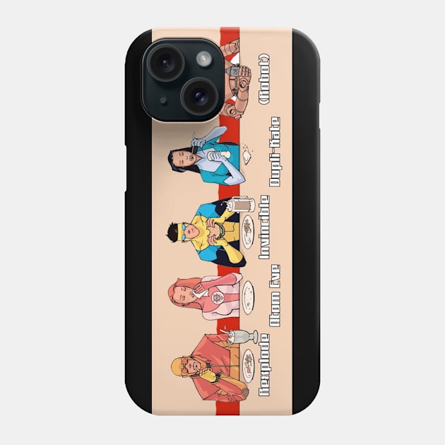 teen team Phone Case by super villain