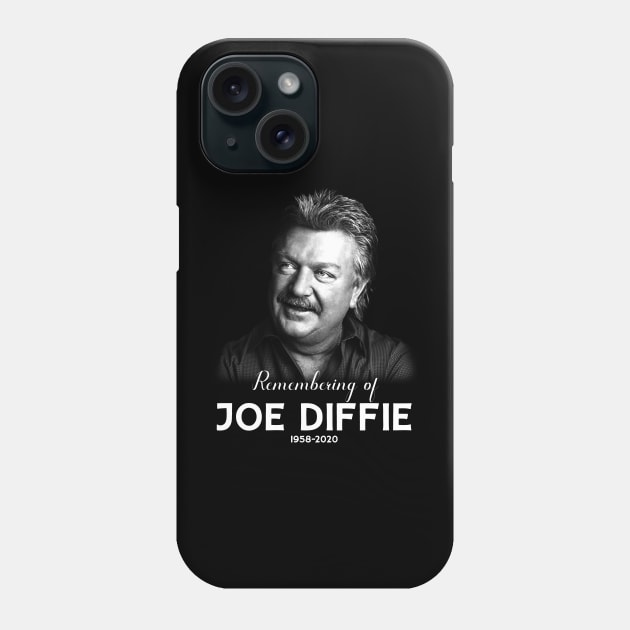 remembering of joe diffie Phone Case by MShams13