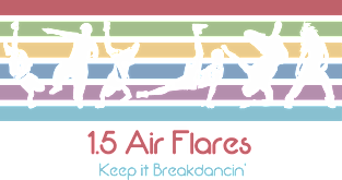 Best 80s Breakdancing - 15 Air Flares Magnet