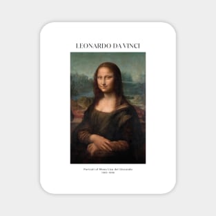 Mona Lisa Poster by Leonardo Da Vinci Magnet