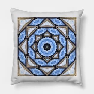 CN Tower Kaleidoscope Pillow