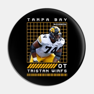 TRISTAN WIRFS - OT - TAMPA BAY BUCCANEERS Pin