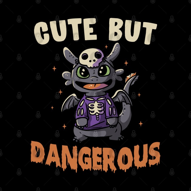 Cute But Dangerous Funny Cute Spooky by eduely