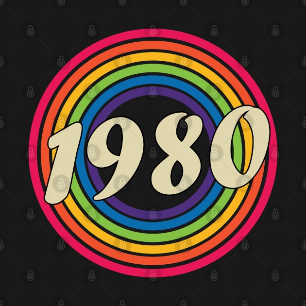 1980 - Retro Rainbow Style by MaydenArt