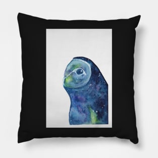 Galaxy Barn Owl Pillow