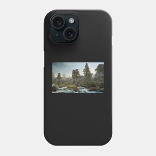 Hidden Ruins by the River Phone Case