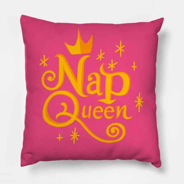 PRO NAPPER (pink) Pillow by Fransisqo82