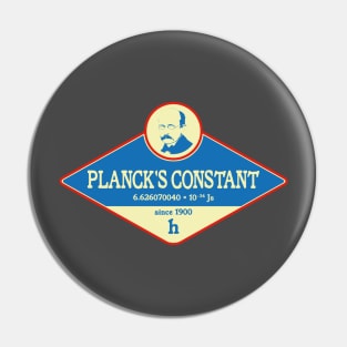 Planck's Constant Pin