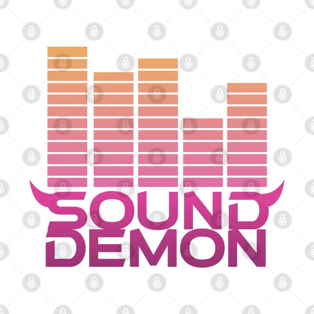 Sound Demon Peach by MattOArtDesign