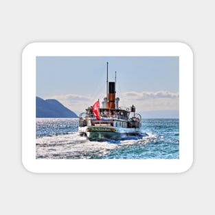 'La Suisse' on Lake Geneva, Switzerland Magnet