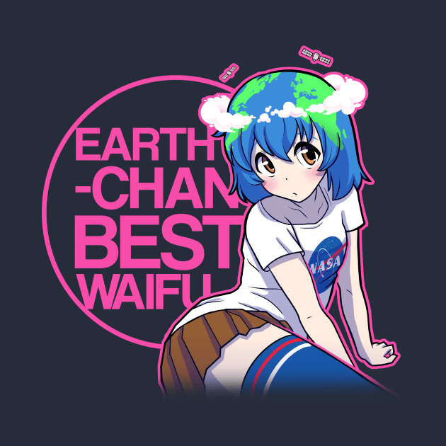 Earth-chan best waifu by warningpoodle