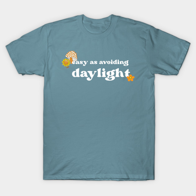 Disover Easy As Avoiding Daylight - 70s Aesthetic - T-Shirt