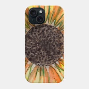 Yellow beautiful sunflower flower Phone Case