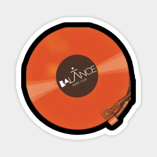 Balance Music Club-Vinyl Magnet