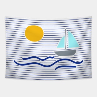 Boat Tapestry