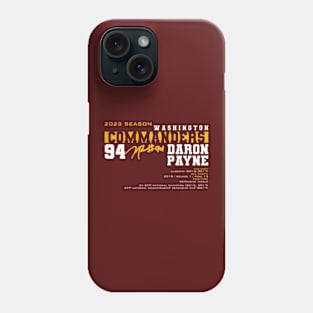 Payne - Commanders - 94 Phone Case