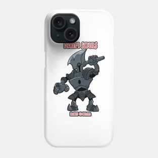 IRON GOLEM IN CUPHEAD STYLE Phone Case