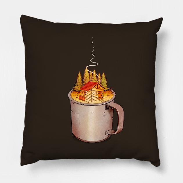 My Camp Of Tea Pillow by Tobe_Fonseca