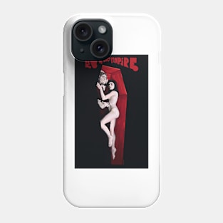 The Velvet Vampire Movie Art Black Phone Case