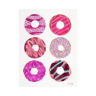 Donuts Magenta T-Shirt