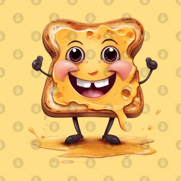 Cheesy Chuckle Toast by LuminaCanvas