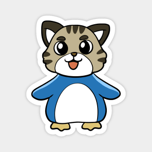 Cat Penguin Magnet