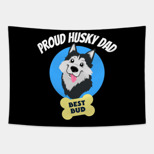 Best husky dad Tapestry