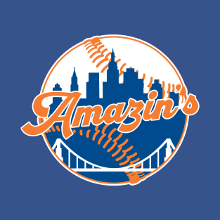 Amazin's  Mets Baseball Nickname T-Shirt