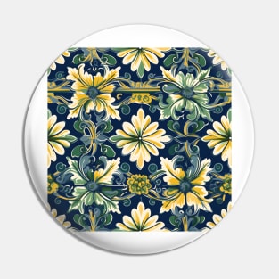 Italian Majolica Tile 22 Pin