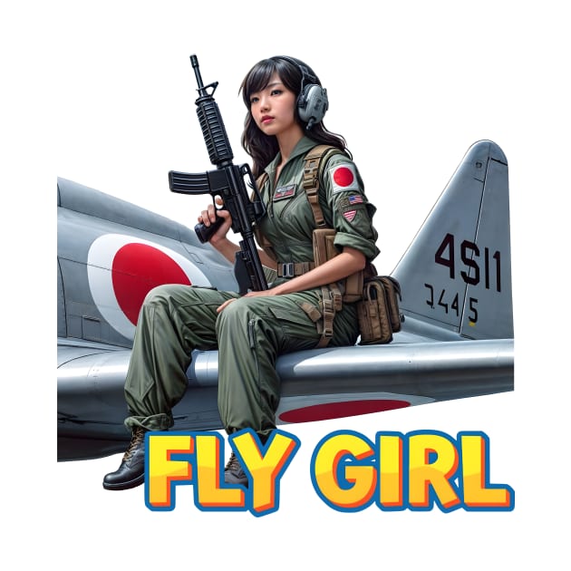 Fly Girl by Rawlifegraphic