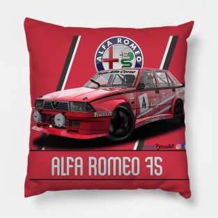 Alfa Romeo 75 Team Alfa C Pillow