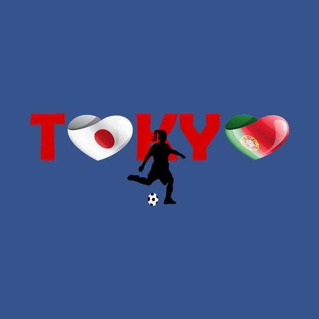 Sports, Football, Portugal in Tokyo! by ArtDesignDE