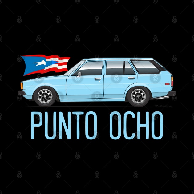 Punto Ocho Light Blue by ArtOnWheels