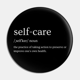 Self care Pin