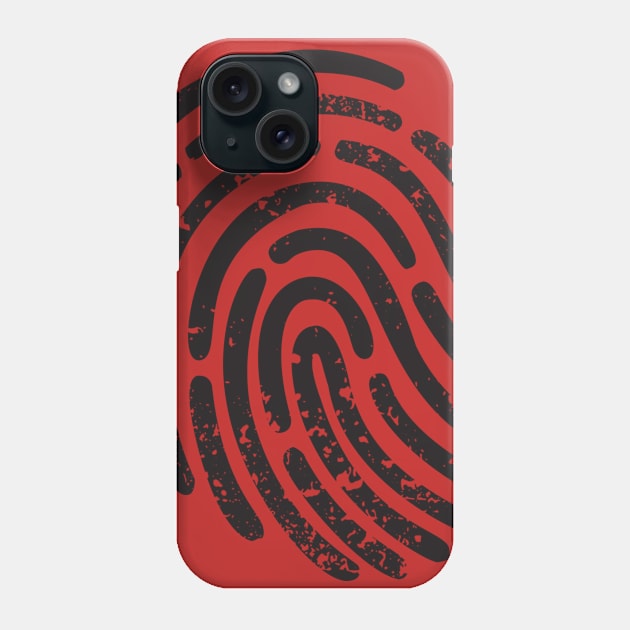 thumb Phone Case by graphicganga