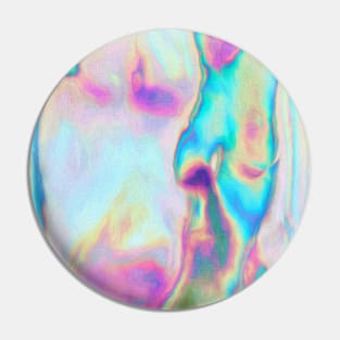 Iridescence - Rainbow Abstract Pin