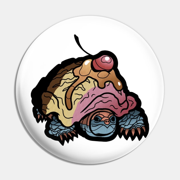 ice cream turtle Pin by weirdesigns