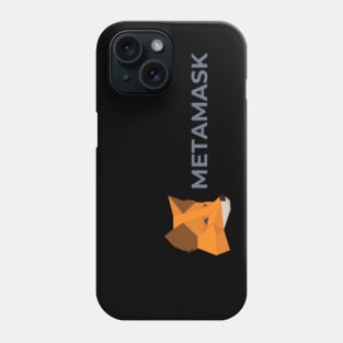 MetaMask Fox + Name Phone Case