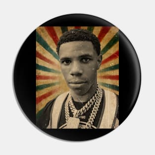 A boogie wit da hoodie - Photo Vintage Style Pin