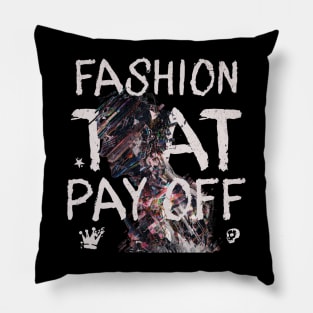 Street fashion t shirt Pillow