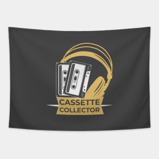 Cassette tape collector logo Tapestry