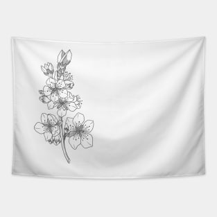 Flower branch Tapestry