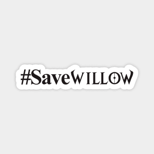 save willow popular hastag Magnet