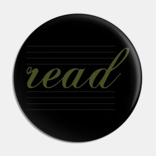 Read between the lines Pin