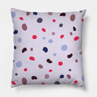 Colorful handmade polka dot pattern Pillow