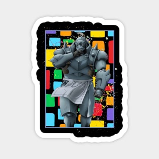 Alphonse Elric Fullmetal Alchemist Brotherhood Hagane no Renkinjutsushi Color Magnet